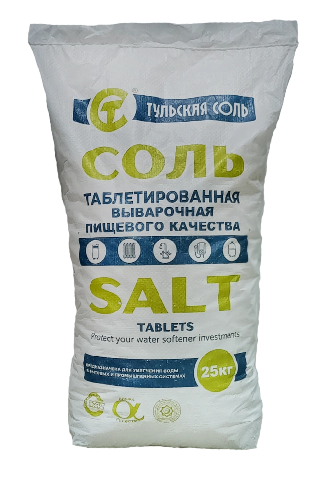 Соль экстра таблетированная (1меш=25кг), (Киреевский)