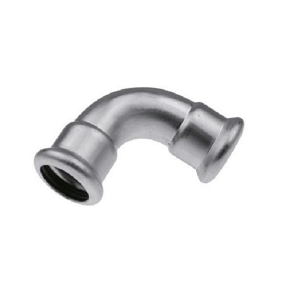Отвод Inox press 28х90* нерж. KAN-Therm