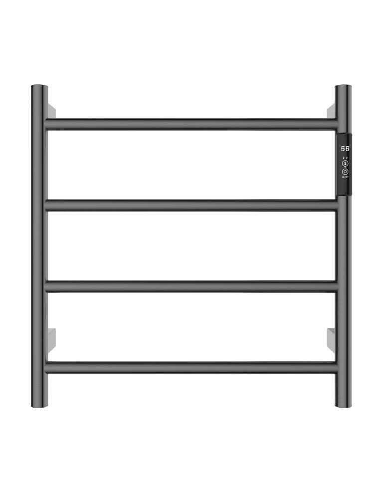Полотенцесушитель электрический 475*474 с терморегулятором, цвет Графит, AQM