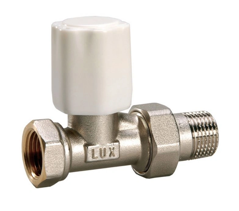 Вентиль регулирующий линейный для стальных труб 1/2" RD 01 Luxor tekna