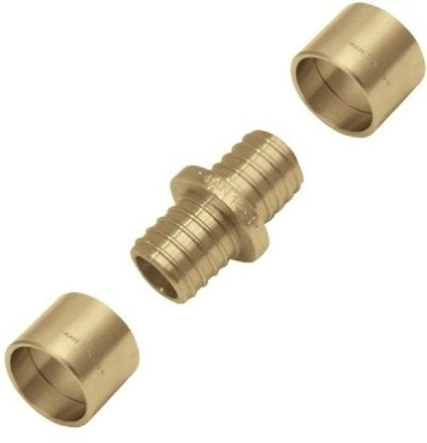 Соединитель 18*2/18*2,5 Push двухсторонний латунный KAN-therm