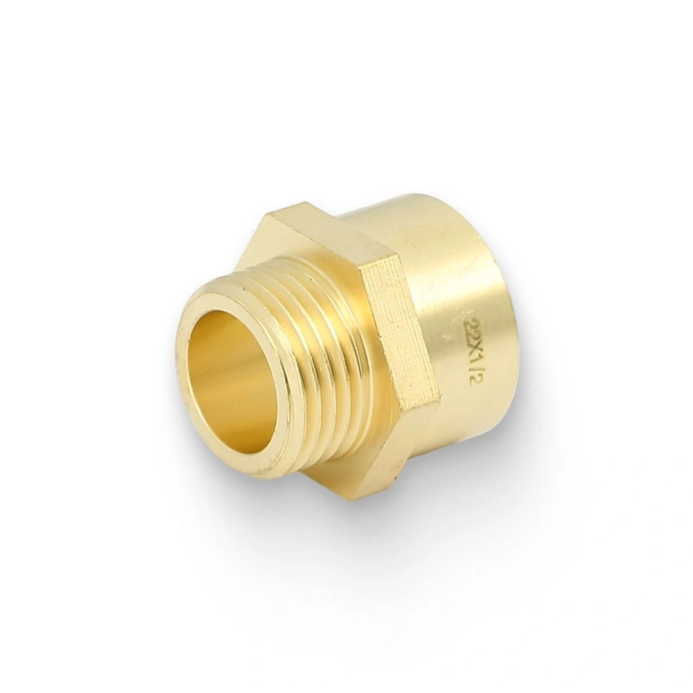 Муфта переходная НР-пайка 22х1/2"  JINTIAN