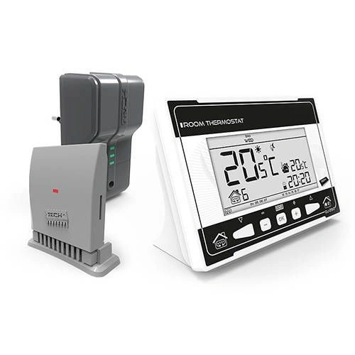 Терморегулятор программируемый недельный, беспроводной с подсветкой ST-290 v2 TECH