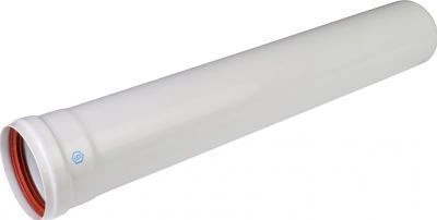 Элемент дымохода DN 80 труба 500 мм п/м (алюминий) STOUT