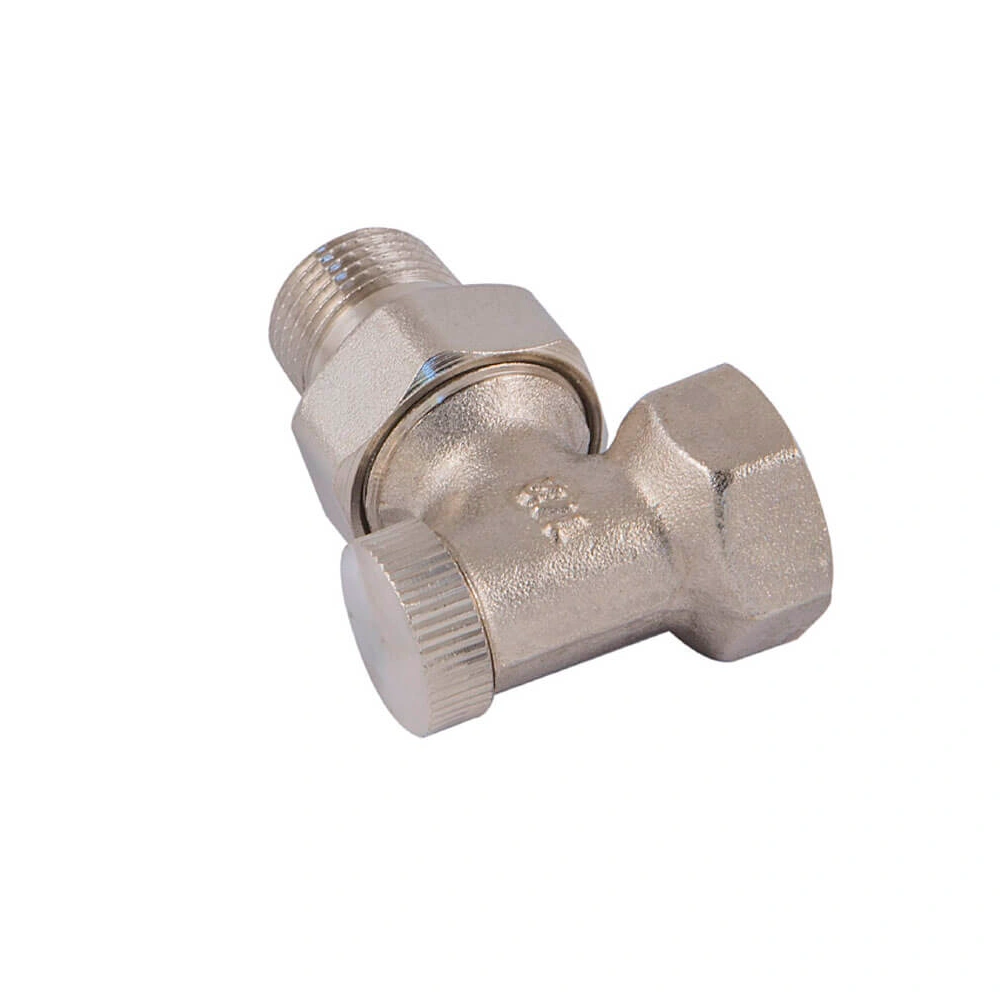 Клапан запорный угловой DN15 GZ1/2 x GW1/2 Standard Schlosser