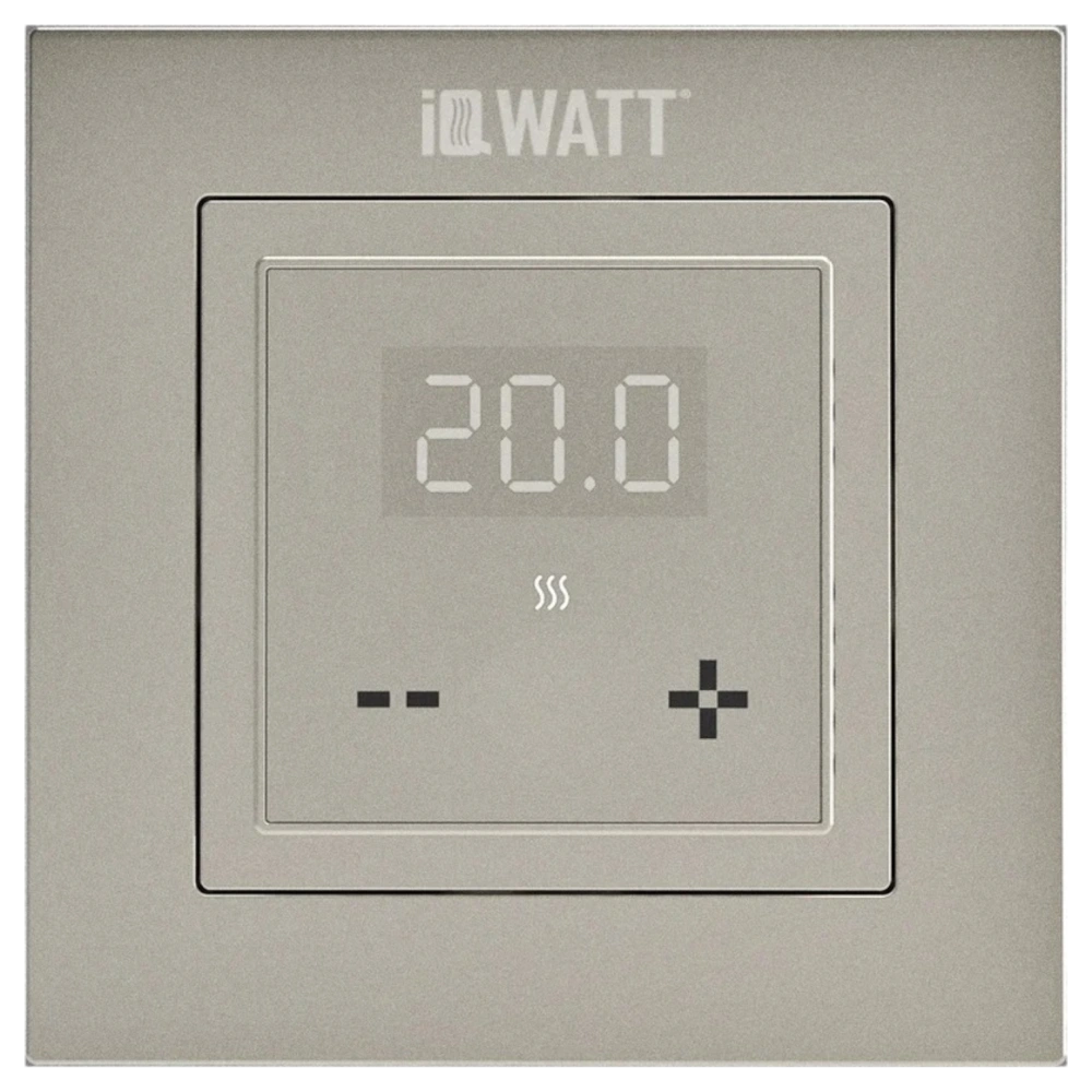 Терморегулятор IQ Thermostat D электронный, шампань