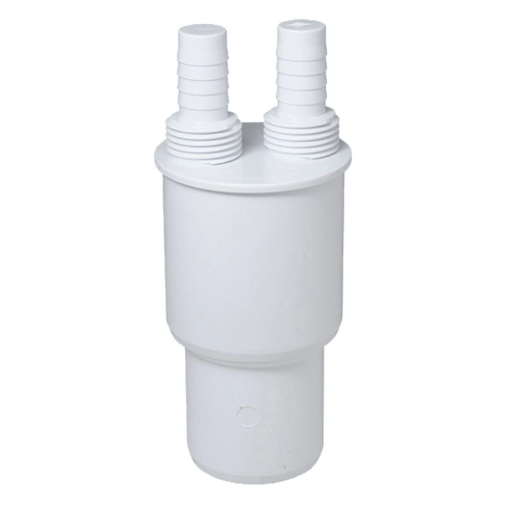 Адаптер д/подключения слива c 2 прямыми отводами 14мм х 1/2", выход 50/40мм McAlpine