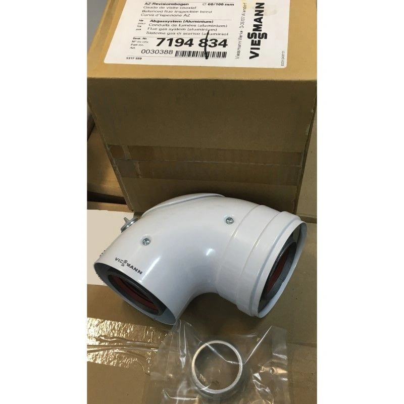 Колено ревизионное LAS 90° DN60/100 VIESSMANN