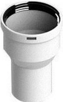 Переход конденсац. увелич. 134мм DN60/80мм м/п STOUT (пластик)