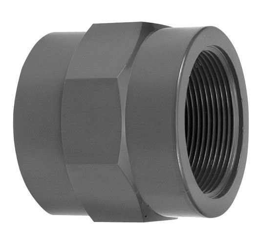 Муфта переходная PN 10 (20х1/2")  вн.р. - PVC-U