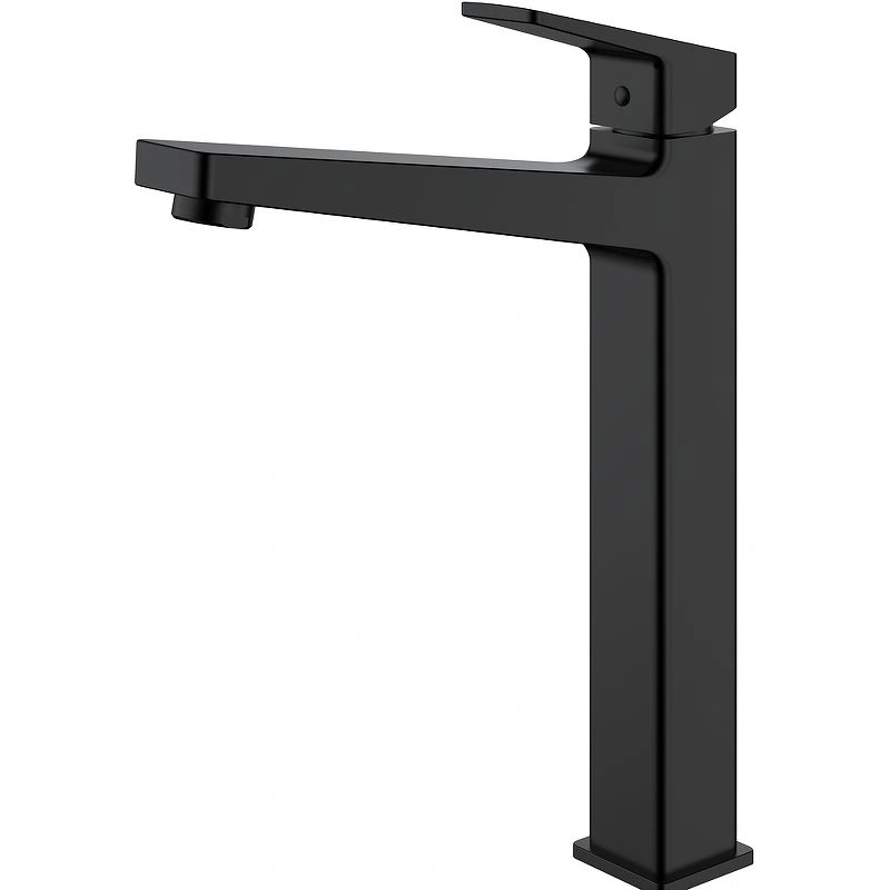 Смеситель для раковины R30 высокий черный матовый RAGLO