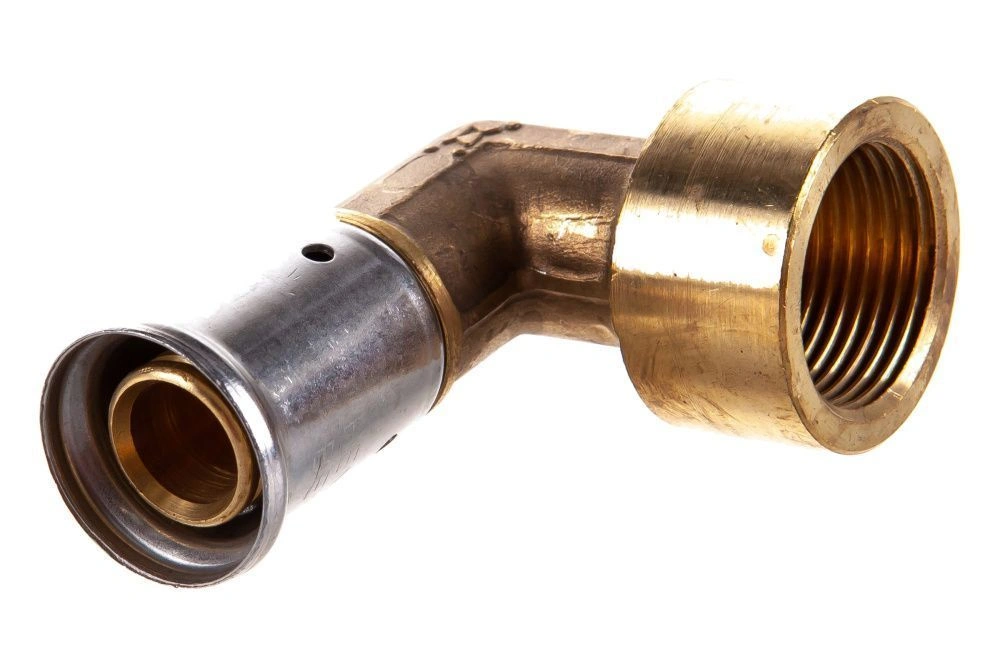 Угольник 20х3/4 ВР латунь пресс HENCO