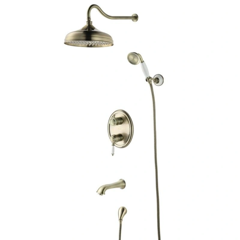 Система встраиваемая для ванны и душа VILLA  бронза LEMARK