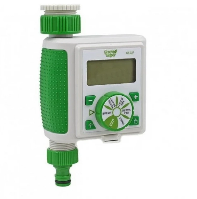 Таймер полива электронный клапанный на 2 выхода Green Helper