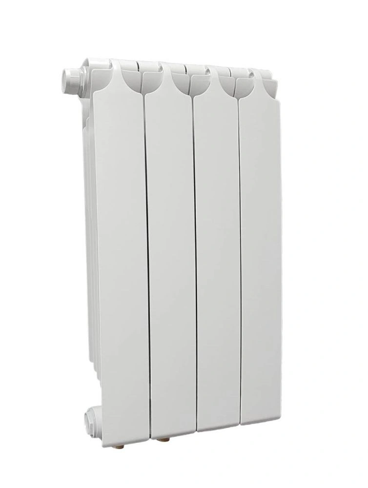 Радиатор биметаллический 500/90 мм  4 секции нижнее подключение справа Теплоприбор