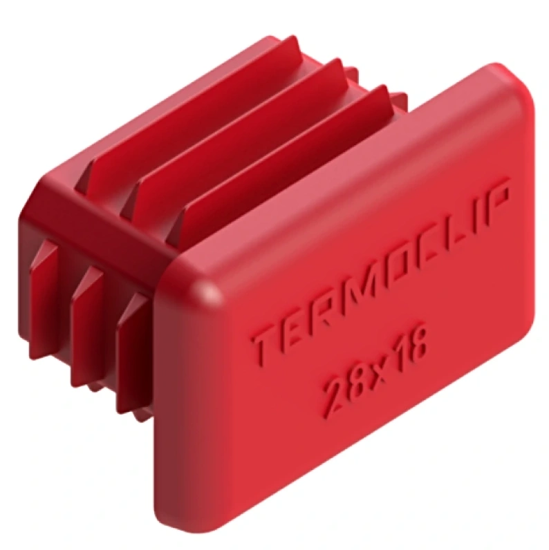 Заглушка профиля 28х18 Termoclip