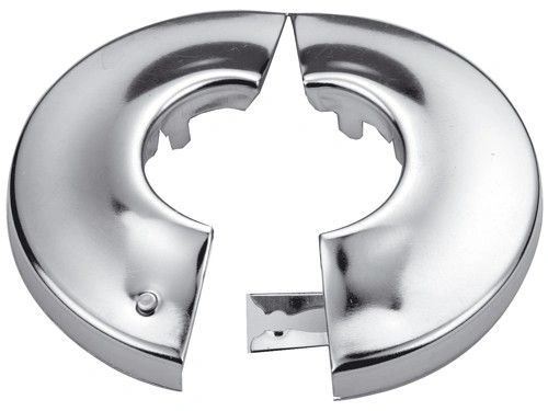 Розетка разъёмная для трубы хромир. 3/4"-55мм