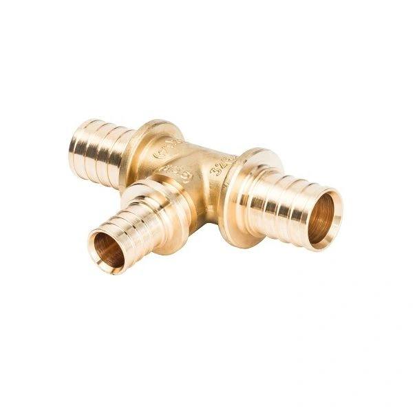 Тройник переходной 25-16-16 латунь STOUT