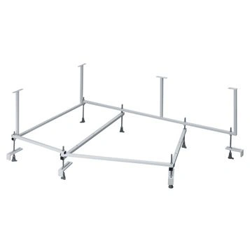 Ванна МАЙОРКА XL 160*95, левая + монтаж.набор + фронт.экран, Santek