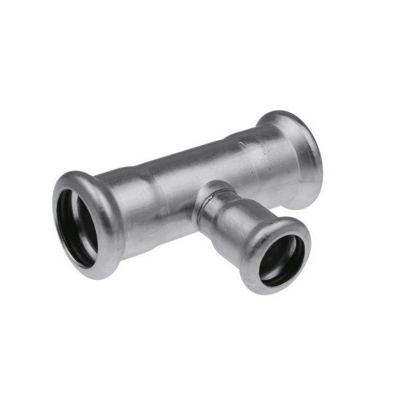 Тройник Inox press 28х22х28 нерж. KAN-Therm