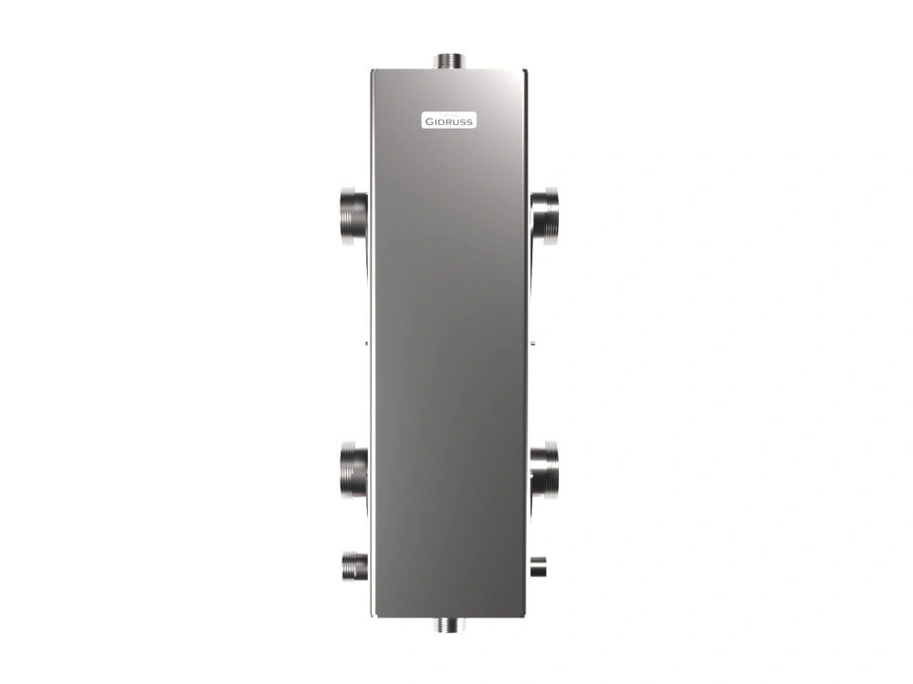 Гидрострелка GRSS-250-50 (Pmax=200 кВт, G 2", Qmax=0.17 м3/ч) GIDRUSS