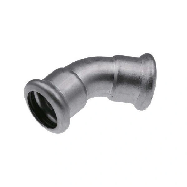 Отвод Inox press 42х45* нерж. KAN-Therm