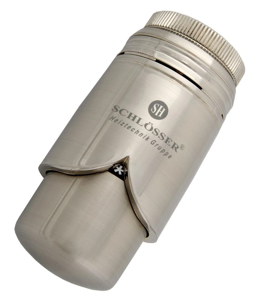 Головка термостатическая BRILLANT M30x1,5 сталь Schlosser