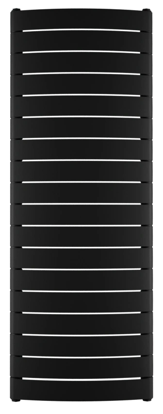 Радиатор биметаллический вертикальный Convex 500 (2176Вт) 22 секц. (нижнее разнесенное) Antracit Rifar