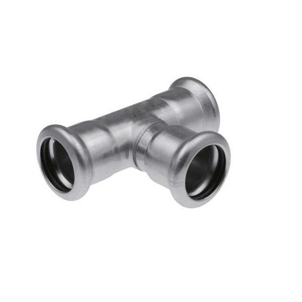 Тройник Inox press 22х22х22 нерж. KAN-Therm