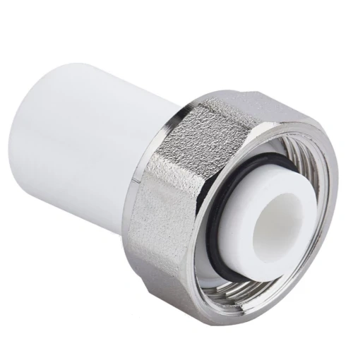 Муфта с накидной гайкой евроконус 20х3/4" PPRC РТП