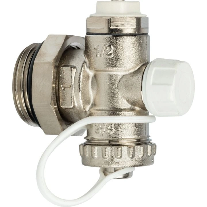 Регулируемый концевой фитинг сдренажным вентилем, ручной воздухоотводчик 1" STOUT