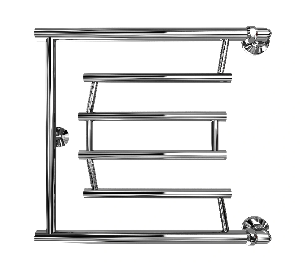 Полотенцесушитель D pobeda 60/50 см 1"-3/4"-1/2" хром Водяной (К0), ДВИН