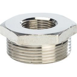 Футорка НВ 1х1/2 (никель) Stout