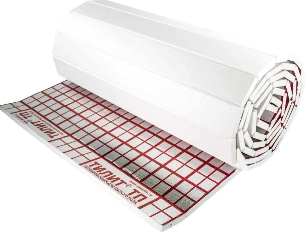 Мат теплоизоляционный Тилит ТП тол.25, шир.1000, дл.5000 мм