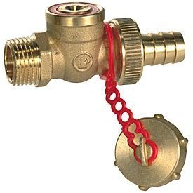 Кран сливной водоразборный  НР 1/2" Giacomini