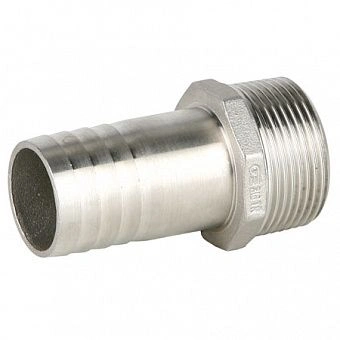 Штуцер НР DN 1', PN20, нерж. сталь 1.4401