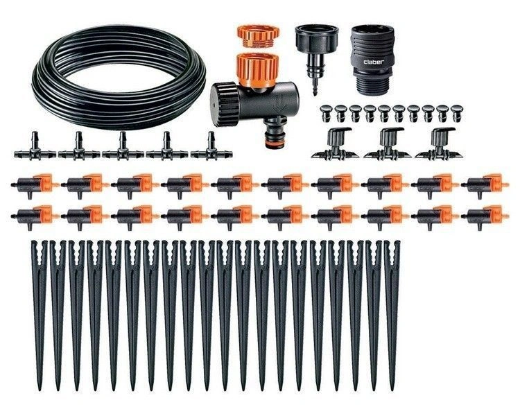 Набор для капельного орошения 50 капельниц in-line шланг 1/2 25 м