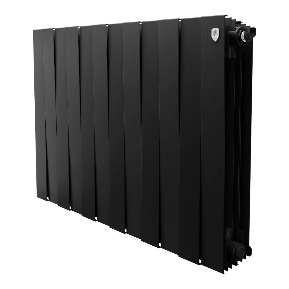 Радиатор биметал.PianoForte Noir Sable 500/100 12 секций Royal Thermo