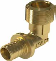 Отвод 20 G1/2" НР латунный UltraLine KAN-therm