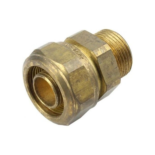 Соединитель свинчиваемый 14х1/2 НР латунный KAN-therm ULTRALINE