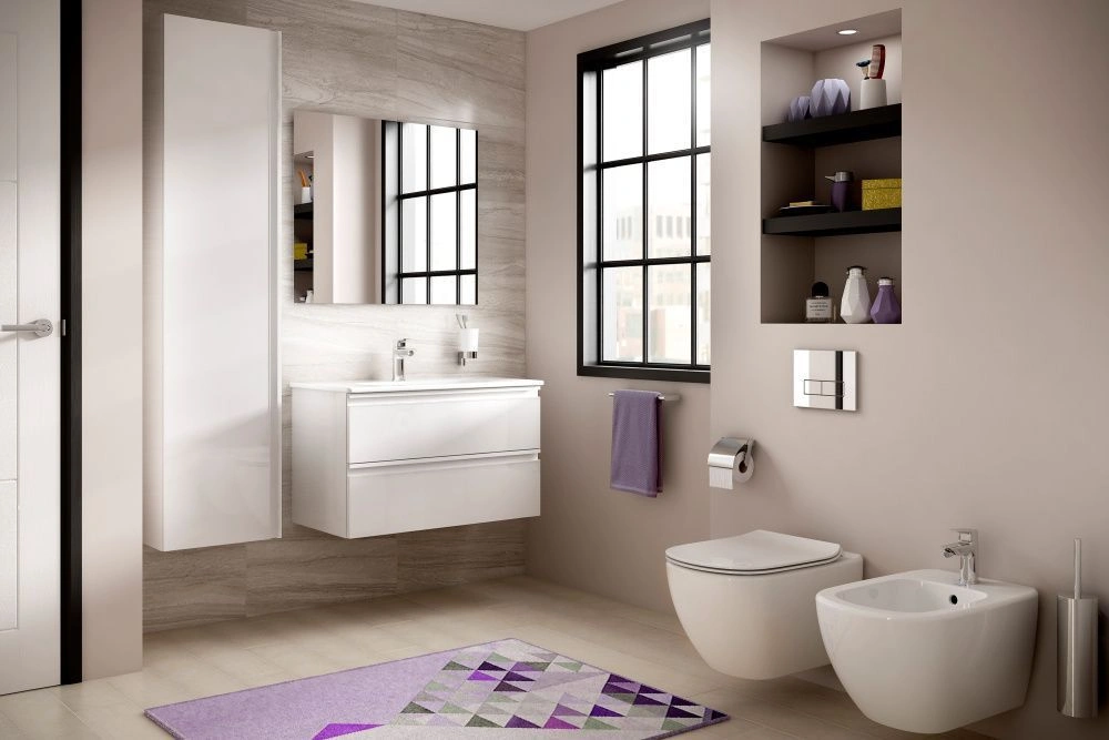 Комплект унитаза подвесного TESI AquaBlade® с тонкой крышкой, тип SANDWICH, глубокий смыв (T007901+T352701) IDEAL STANDARD Комплект унитаза подвесного TESI AquaBlade® с тонкой крышкой, тип SANDWICH, глубокий смыв (T007901+T352701) IDEAL STANDARD