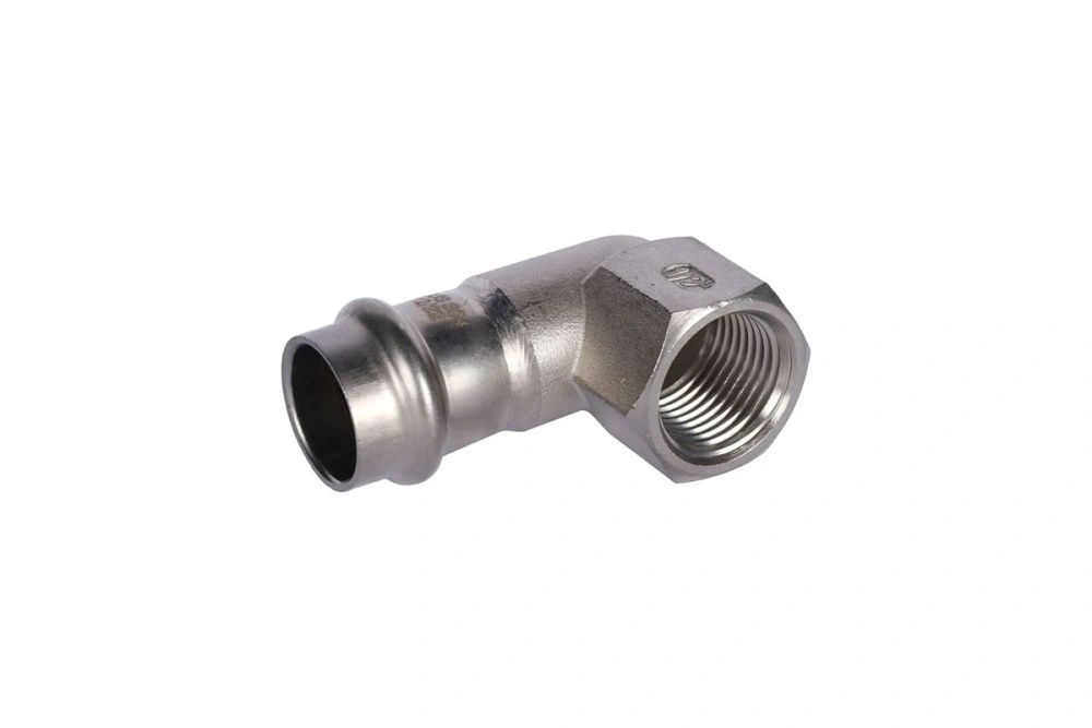 Отвод 18х1/2 ВР нерж. Rommer