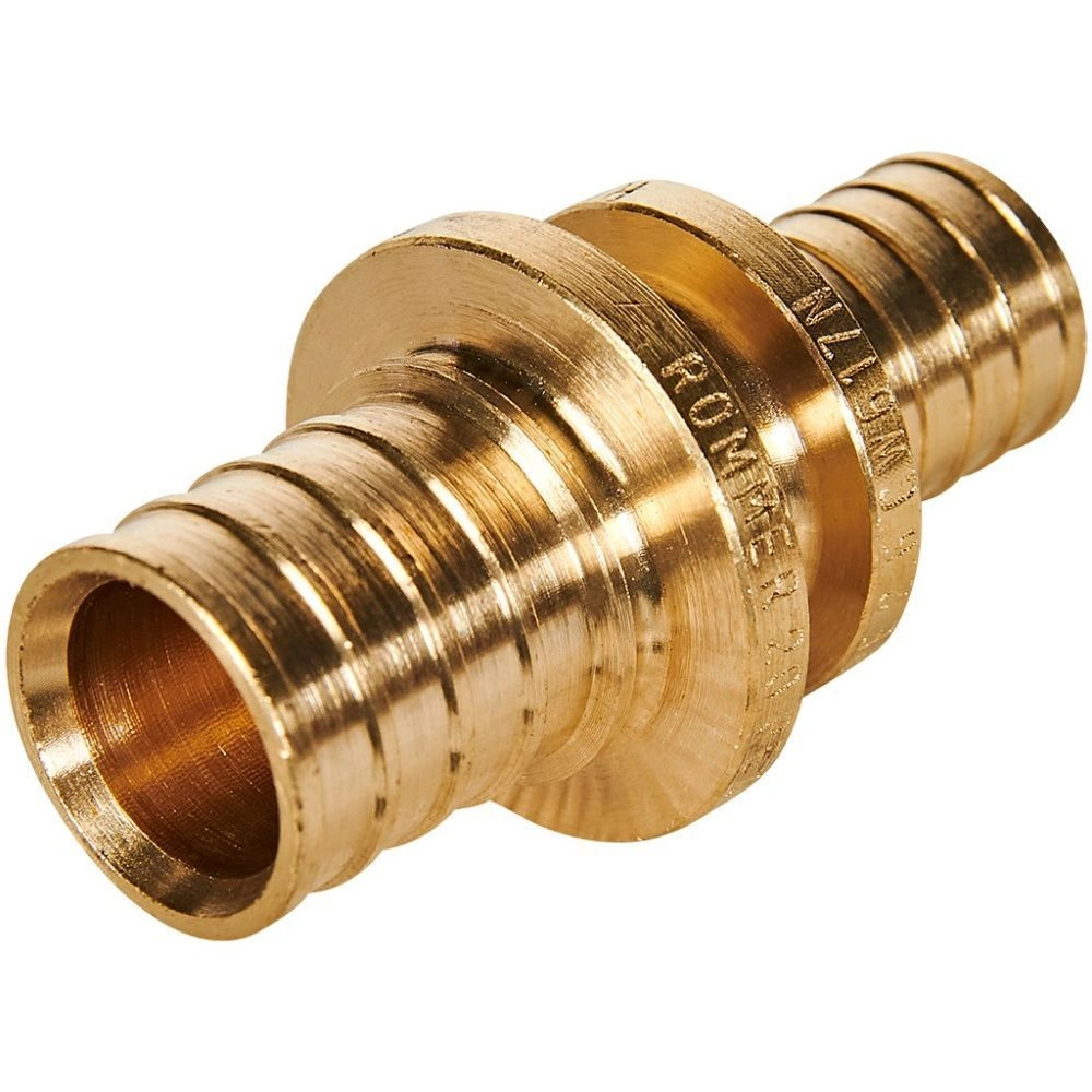 Муфта переходная 20-16 латунь Rommer