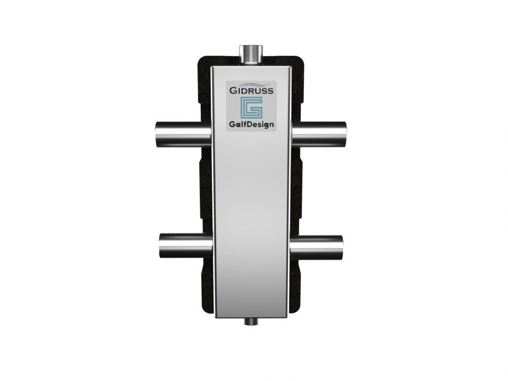 Гидравлическая стрелка GRSS-60-28PF под пресс-фитинги Gidruss