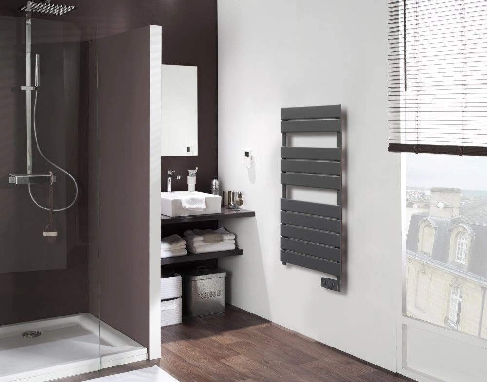 Полотенцесушитель электрический ADELIS, 984х556х115, 500Вт, антрацит, Atlantic