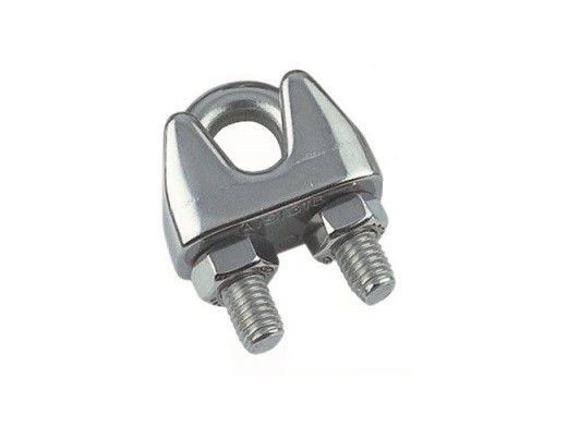 Зажим "ПОДКОВА" 3 мм (для троса 3 мм) нержавеющий