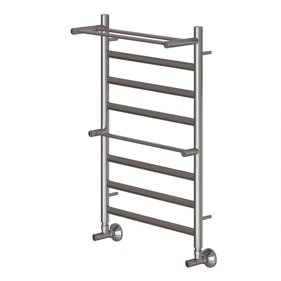  Полотенцесушитель водяной  Артемида  П6 500x800 c двумя полками, хром Point