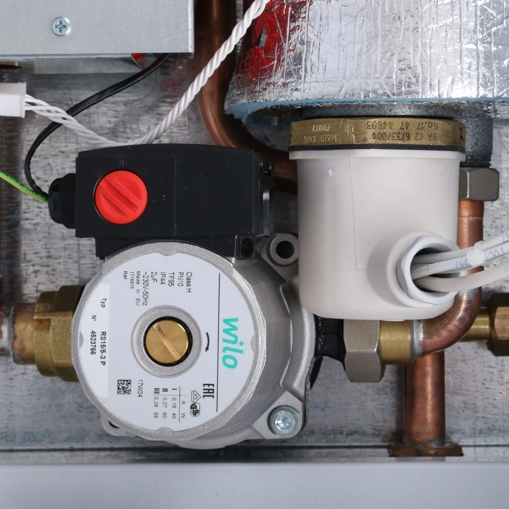 Котел электрический  27 кВт 3х фаз., тены 3шт STOUT