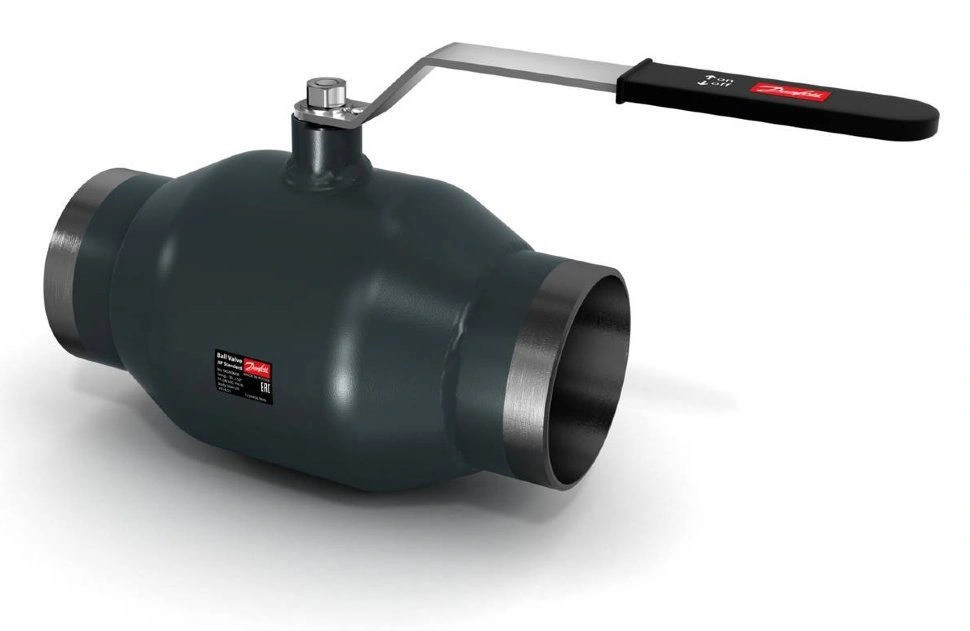 Кран шаровой JIP-WW Standart  Ду20, Ру16 c ручкой, приварка, Tmax=150C