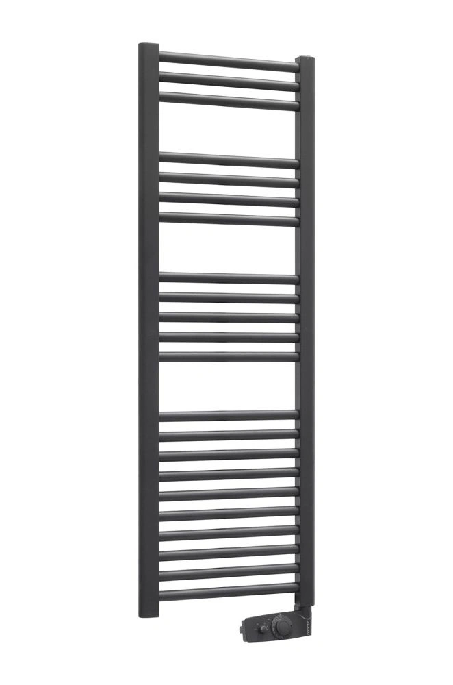 Полотенцесушитель электрический 2012, 1248х400х100, 500Вт, антрацит, Atlantic